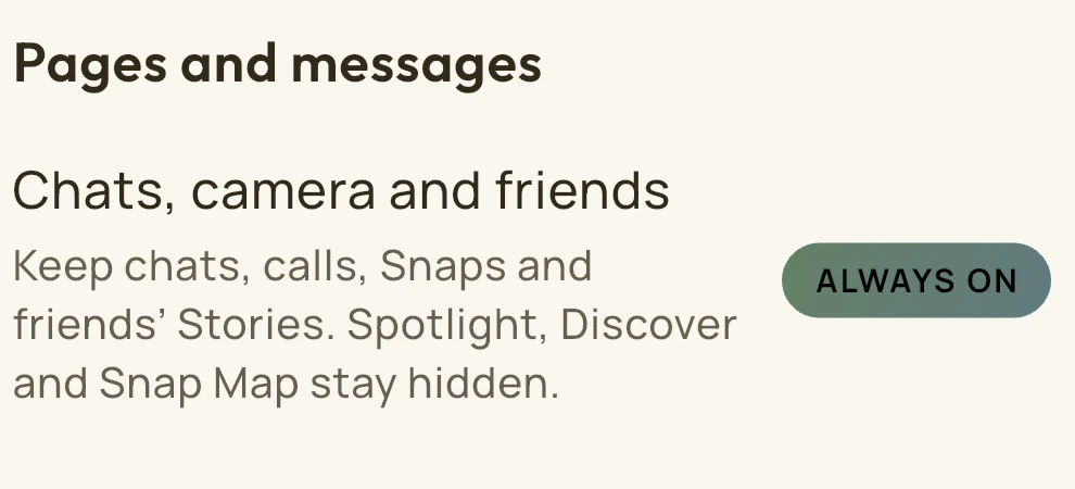 Still Social Snapchat chats, camera and friends explanation